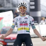 Tadej Pogacar a annoncé la couleur: il faudra être très fort pour le battre sur les routes du Giro. KEYSTONE/EPA EFE/QUIQUE GARCIA